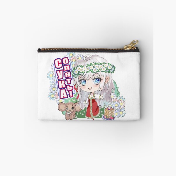 Item preview, Anime Traditional Russian Girl Roshidere CYKA chibi designed and sold by worldbeast.