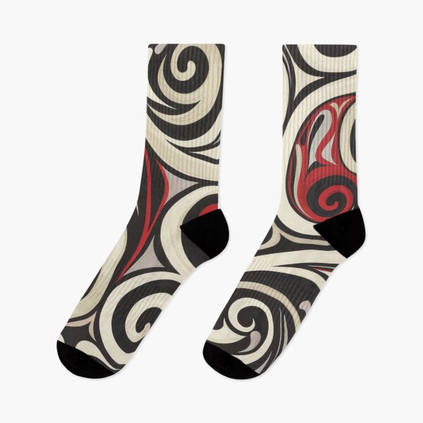 Artikelvorschau, Neuseeland Māori Paua Muster Koru Design 79 entworfen und verkauft von GrinGalore.