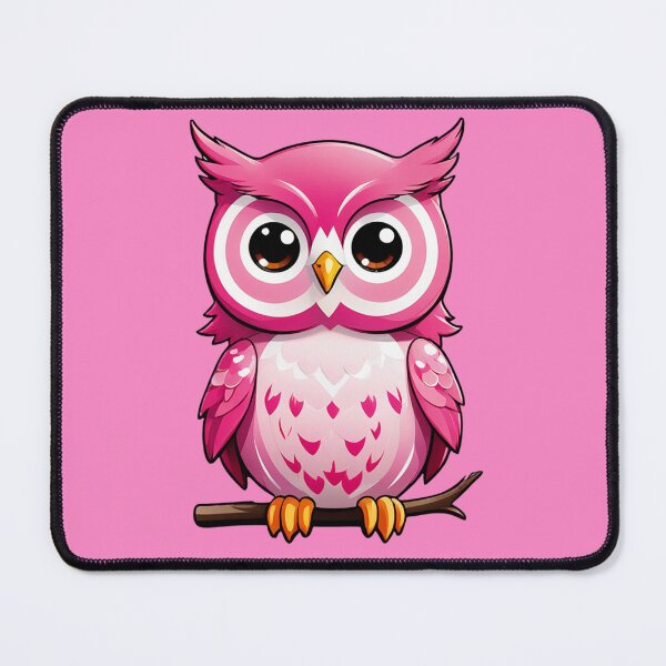 Item preview, Pink Owl Bird designed and sold by Bunmigraphics .