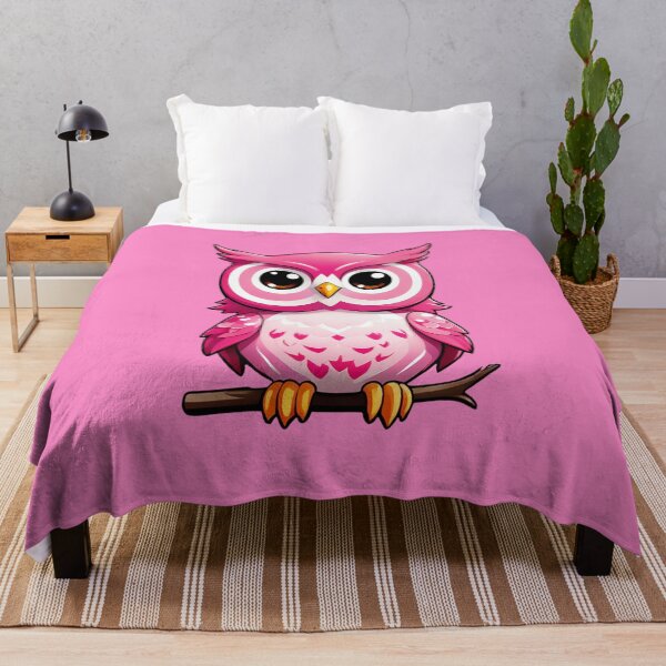 Item preview, Pink Owl Bird designed and sold by Bunmigraphics .