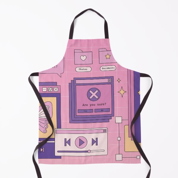 Artikelvorschau, retro Computer Desktop rosa entworfen und verkauft von Mauswohn.