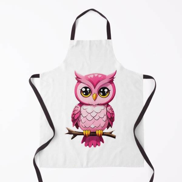 Item preview, Cute Little Pink Owl Sticker designed and sold by Bunmigraphics .