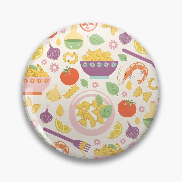 Item preview, Elementos coloridos de la cocina italiana designed and sold by Elisabeth Coelfen.