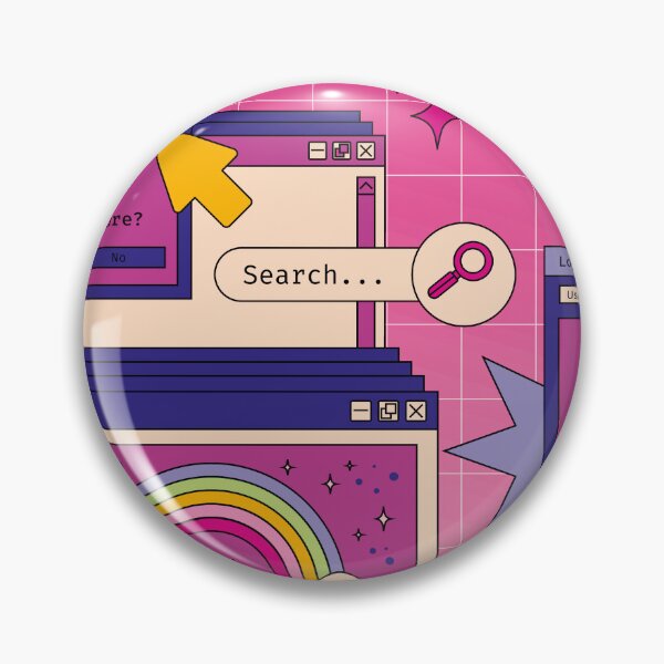 Item preview, retro computer desktop 90s pink designed and sold by Mauswohn.