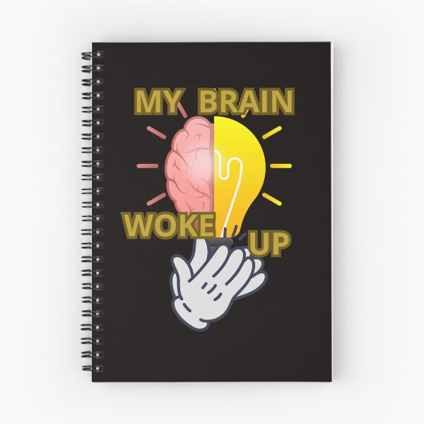 Item preview, MY BRAIN WOKE UP designed and sold by Tadeusz1.