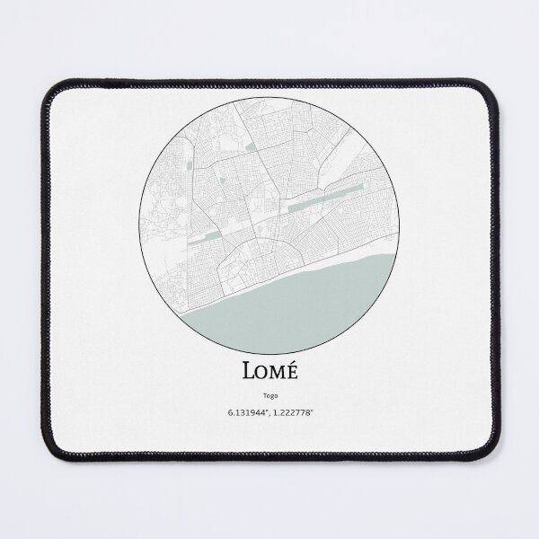 Item preview, Topography of Lomé designed and sold by JohnnysHeath.