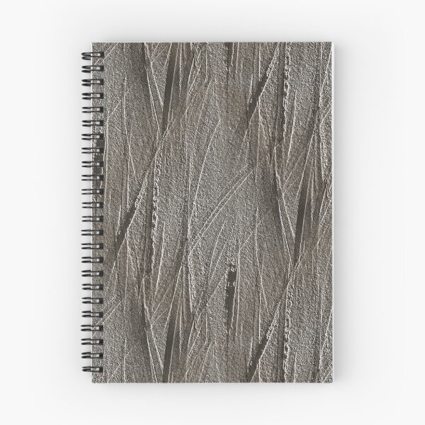 Item preview, Long Foliage Embossed Grass Pattern in Gray designed and sold by Artistestella.