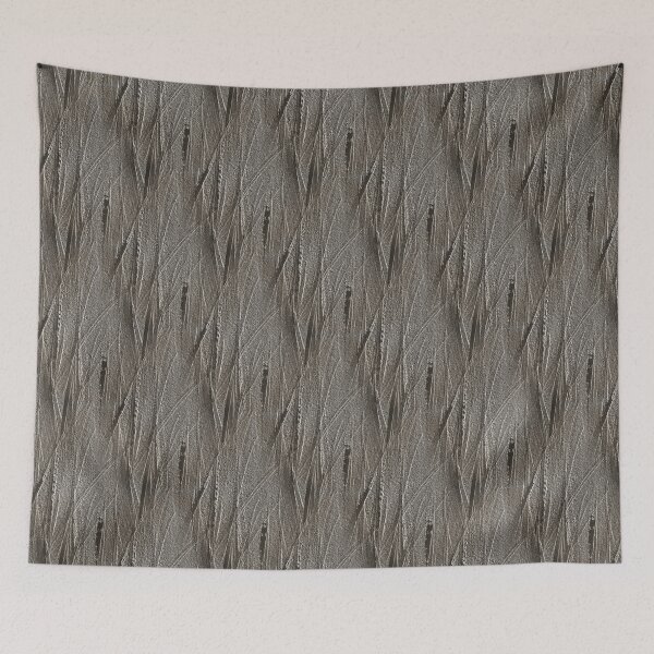 Item preview, Long Foliage Embossed Grass Pattern in Gray designed and sold by Artistestella.