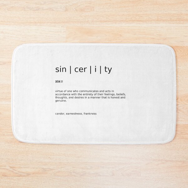 Item preview, sincerity designed and sold by JohnnysHeath.