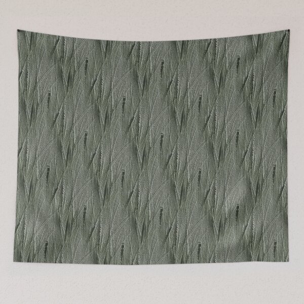 Item preview, Long Foliage Embossed Grass Pattern in Green designed and sold by Artistestella.