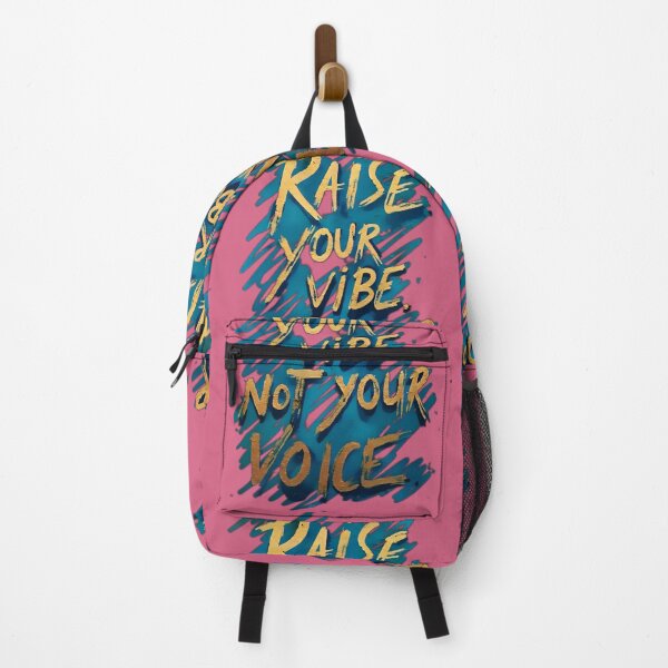 Item preview, Raise your vibe, not your voice. designed and sold by AmuraLumina.