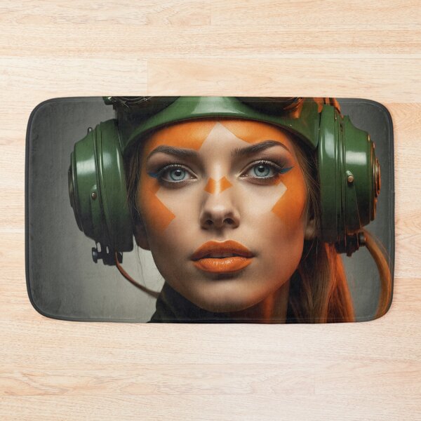 Item preview, Orange Woman 8 in green and orange designed and sold by Osintown.