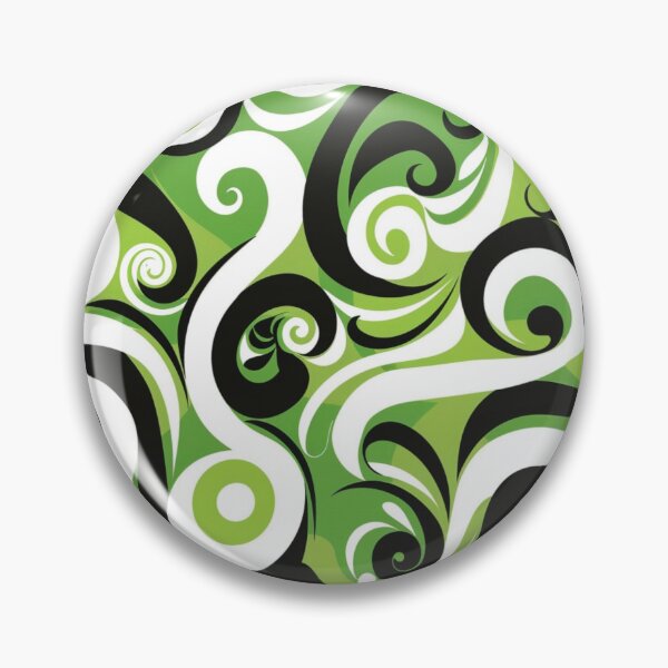 Item preview, New Zealand Māori Paua Pattern Koru Design 85 designed and sold by GrinGalore.