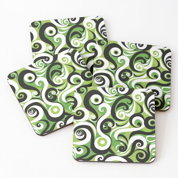 Item preview, New Zealand Māori Paua Pattern Koru Design 85 designed and sold by GrinGalore.