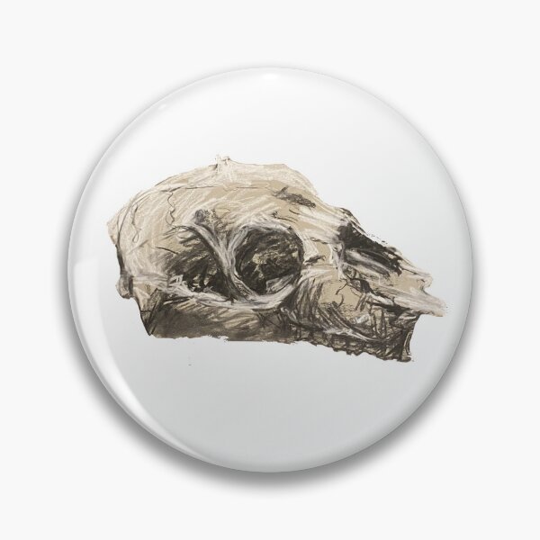 Item preview, charcoal sheep skull designed and sold by soph-aldred.