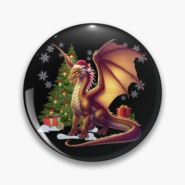Item preview, Dragón de fuego solar - Edición navideña designed and sold by Kormix.