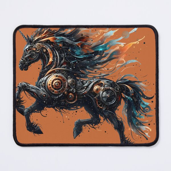 Item preview, Steampunk Unicorn designed and sold by Vibranta Studio.