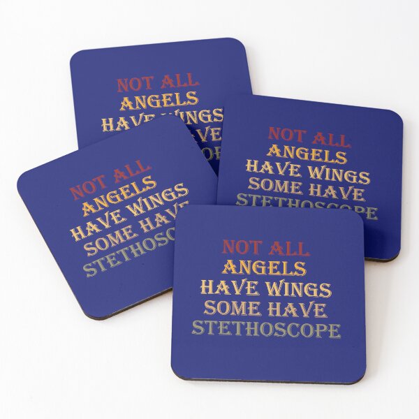 Item preview, Not All Angels Have Wings; Some have Stethoscopes designed and sold by Mahakamel.