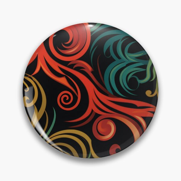 Item preview, New Zealand Māori Paua Pattern Koru Design 86 designed and sold by GrinGalore.