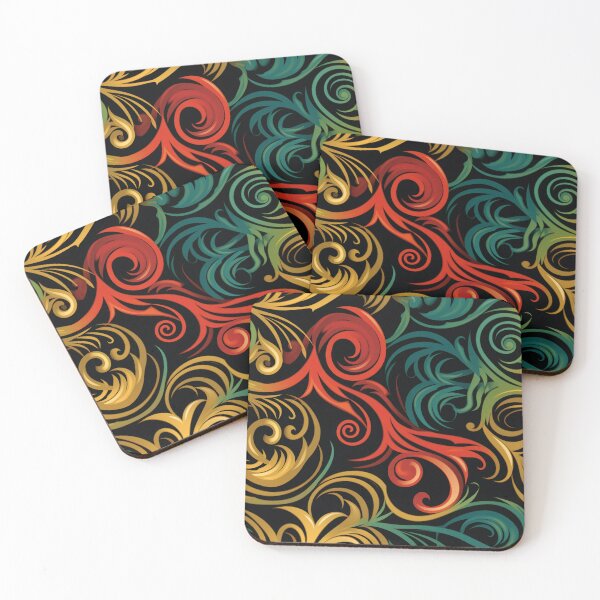 Item preview, New Zealand Māori Paua Pattern Koru Design 86 designed and sold by GrinGalore.