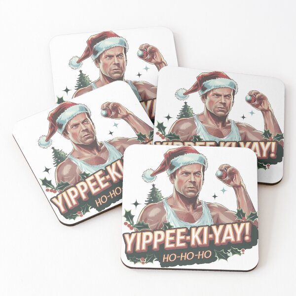 Item preview, John McClane Christmas theme designed and sold by BugiDesignArt.