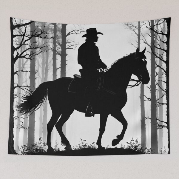 Item preview, Silhouette Cowboy designed and sold by Bunmigraphics .