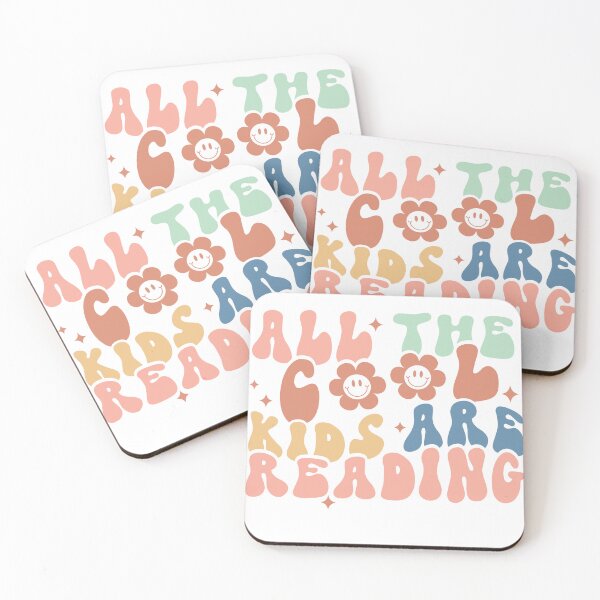 Item preview, All the cool kids are reading designed and sold by Dominika Farkašová.