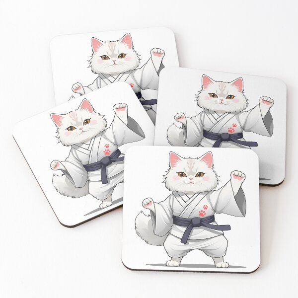 Item preview,  Karate cat designed and sold by JoraArt.
