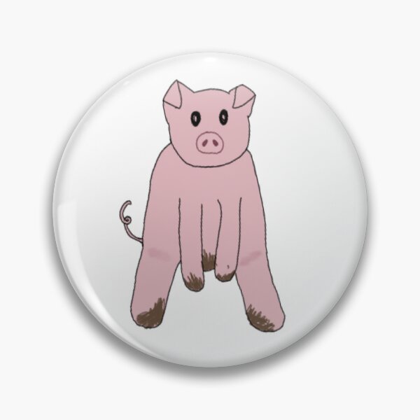 Artikelvorschau, Sitzendes Schweinchen (schmutzig) entworfen und verkauft von Roubyn.