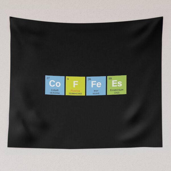 Item preview, Coffee Periodic Table Science Gift Caffeine Nerd Scientist Humor designed and sold by w1ckerman.