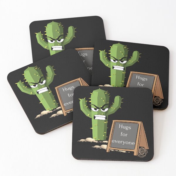 Item preview, Hugs For Everyone Angry Cactus Funny Design  designed and sold by Ver-Payah.