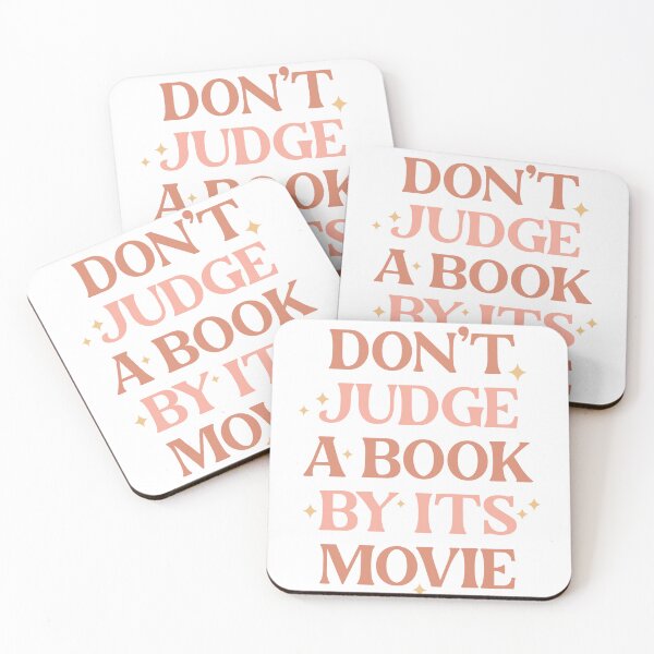Item preview, Don´t Judge a Book By Its Movie designed and sold by Dominika Farkašová.