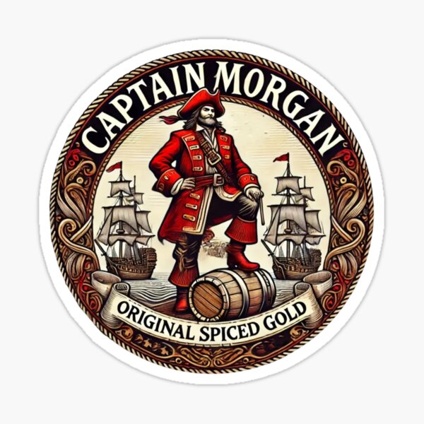 Item preview, Captain Morgan Vintage Sign designed and sold by FutureTraveller.