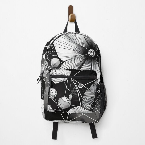 Item preview, Black and White Abstract Floral designed and sold by GraphicsClub.