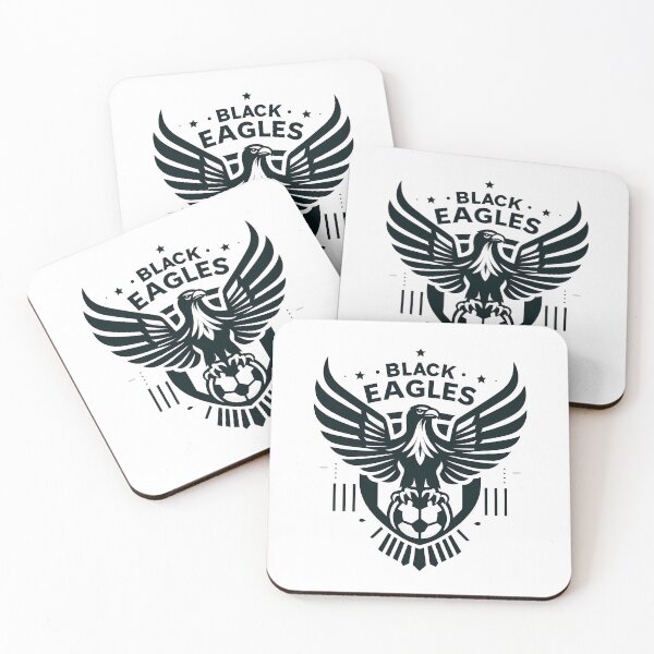 Item preview, Fly high with our "Black Eagles in Football" design, perfect for passionate soccer fans! designed and sold by OzzFrequency.