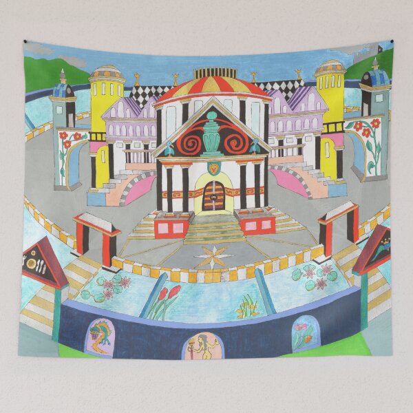 Item preview, palace drawing designed and sold by Tusnelde.
