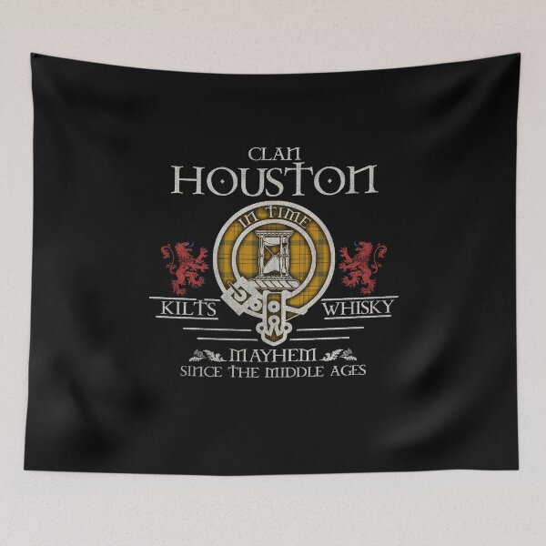 Item preview, Clan Houston 2 tartan crest family reunion Highland Games designed and sold by Clan1093.