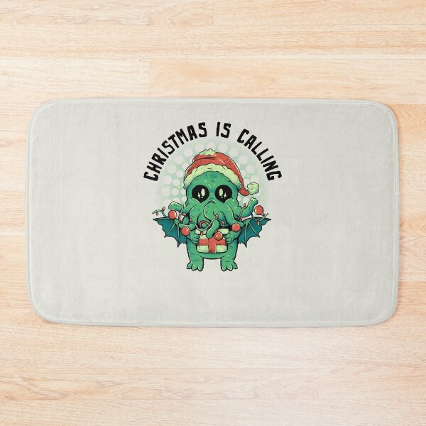 Item preview, Christmas is Calling - Funny Cute Adorable Christmas Cthulhu Holiday Gift designed and sold by EduEly.
