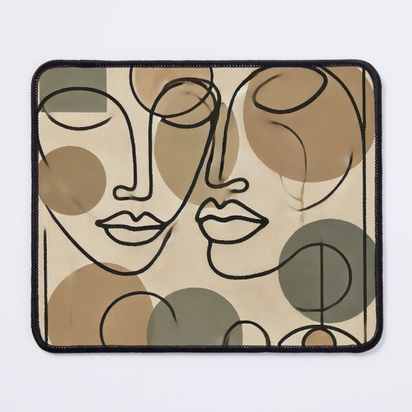 Item preview, Modern Abstract Faces designed and sold by ComfuZy.