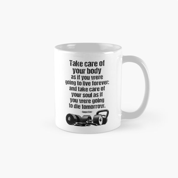 Item preview, Motivational Gym Quote Care For Body & Soul Fitness Training designed and sold by GrandeDuc.