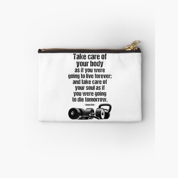 Item preview, Motivational Gym Quote Care For Body & Soul Fitness Training designed and sold by GrandeDuc.
