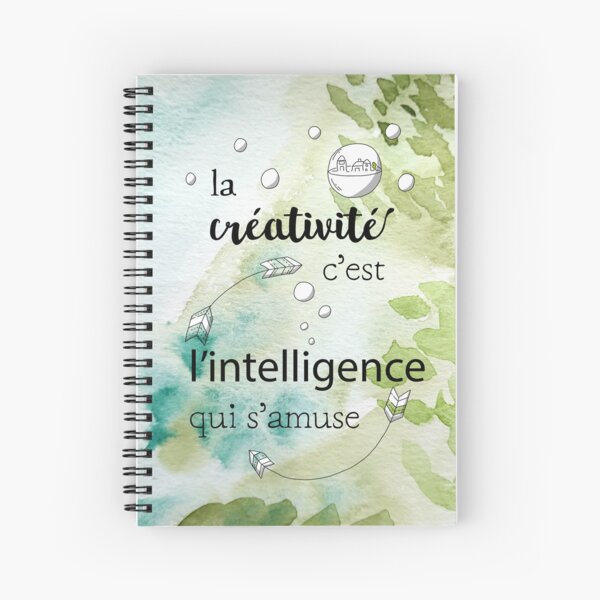 Item preview, Illustrated quote and watercolor: creativity designed and sold by GribouillStreet.