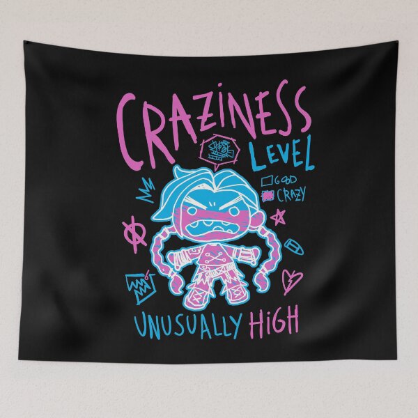 Item preview, Craziness Level v2 designed and sold by DemonigoteCamis.