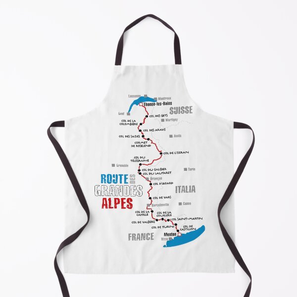Item preview, The Route des Grandes Alpes (on white) designed and sold by Moppedhotel.