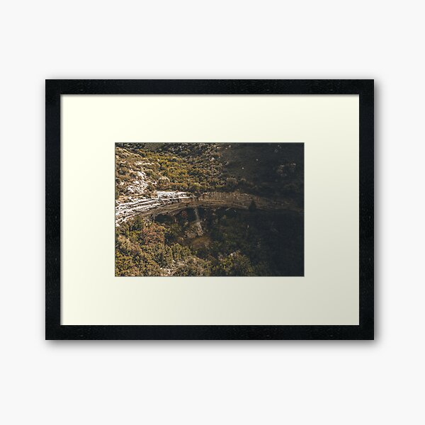 The Mystical Waterfall - Prastio Avdimou Framed Art Print