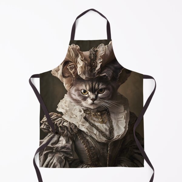 Item preview, Lady Whiskerton: The Aristocratic Cat designed and sold by AI-Only Creations.
