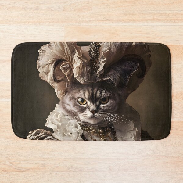 Item preview, Lady Whiskerton: The Aristocratic Cat designed and sold by AI-Only Creations.