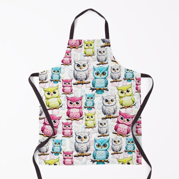 Item preview, Colorful Owls Pattern Design designed and sold by PatternTitan.