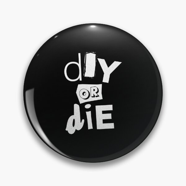 Item preview, DIY or Die – Classic Punk Slogan Design designed and sold by Boogosh.