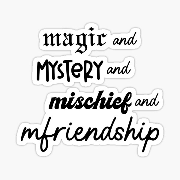 Item preview, Misfits & Magic Mfriendship (No Sparkles) designed and sold by griffinsguitar.